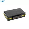 JJC Battery Storage Case for 16x AAA Batteries - Transparent PP Plastic