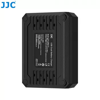 JJC Dual USB Lādētājs 2x Nikon EN-EL15 EN-EL15a EN-EL15b EN-EL15c Akumulatoriem