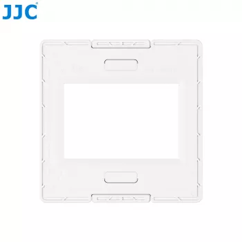 JJC SM-35x50 Slīdņu rāmji 35mm filmai, 50x50mm rāmis, 36x24mm atvērums, ABS plastmasa, saspiežami, 50 gabali