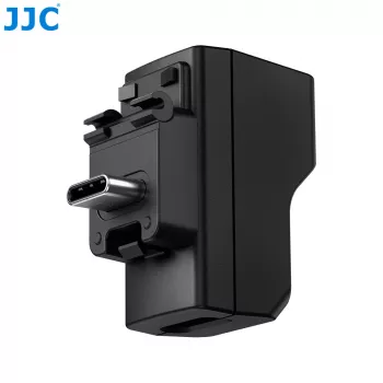 JJC AD-X4 Audio Adapter with USB-C Charging for Insta360 X4
