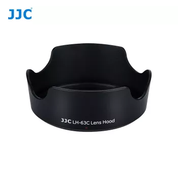 JJC Objektīva saulessargs Canon EW-63C - Ziedlapu tips, Melns