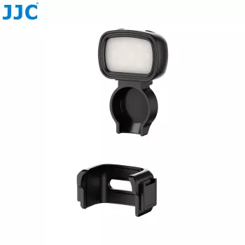 JJC Mini Magnetic LED Fill Light for DJI Osmo Pocket 3, CRI≥95, 15 LEDs, USB-C Rechargeable