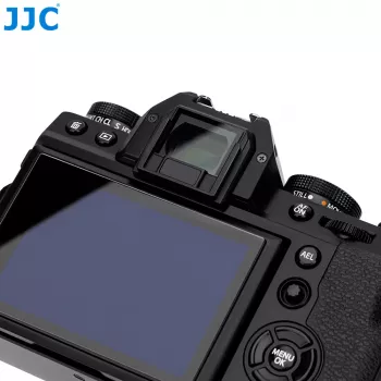 JJC Rūdīta stikla ekrāna aizsargs Fujifilm X-T5, X-T4, X-T3 EVF - 9H cietība, pret skrāpējumiem, pret pirkstu nospiedumiem