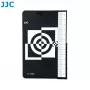 JJC 2-in-1 Grey Card + Focus Calibration Chart for Autofocus Adjustment