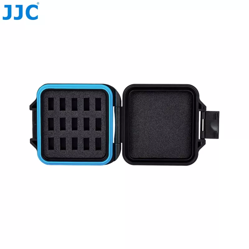 JJC Battery Storage Case for 15 LR44 AG13 A76 SR44 Button Cells
