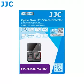 JJC Rūdīta stikla ekrāna un objektīva aizsargu komplekts Insta360 Ace Pro (GSP-ACEPRO)