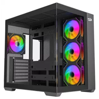 Redragon EVO ARGB GC-623-PRO Mid-Tower Gaming Case, Black