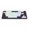 Redragon Ucal Magnetic K673WB-RGB-M 75% Tri-Mode Mehāniskā Spēļu Tastatūra, Balta/Melna