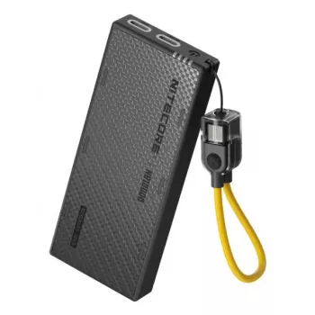 Nitecore NB10000 Carbon Gen4 Power Bank 10000mAh 38.5Wh Melns