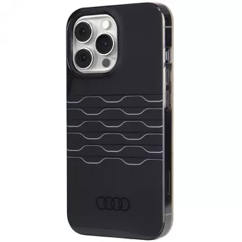 Audi IML MagSafe Maciņš iPhone 13 Pro / 13 6.1 Melns Cietais Maciņš