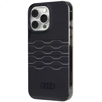 Audi IML MagSafe Case iPhone 13 Pro Max 6,7 inch Melns Cietais Vāciņš AU-IMLMIP13PM-A6/D3-BK