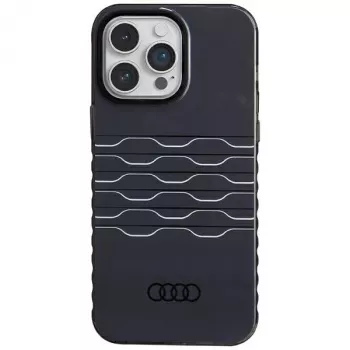 Audi IML MagSafe Case for iPhone 14 Pro Max 6.7 inch Black Hardcase AU-IMLMIP14PM-A6/D3-BK