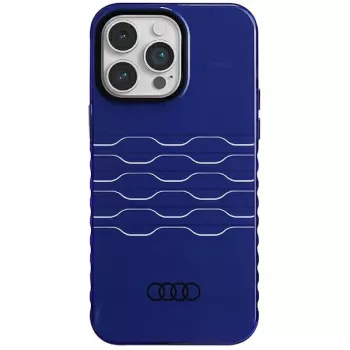 Audi IML MagSafe Case iPhone 14 Pro Max 6.7 Navy Blue Hardcase