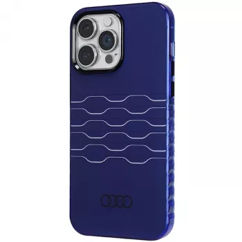 Audi IML MagSafe Case iPhone 14 Pro Max 6.7 Navy Blue Hardcase