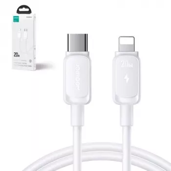 Joyroom S-CL020A14 USB-C to Lightning kabelis 20W 480Mbps 1.2m Balts