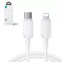 Joyroom S-CL020A14 USB-C to Lightning kabelis 20W 480Mbps 1.2m Balts