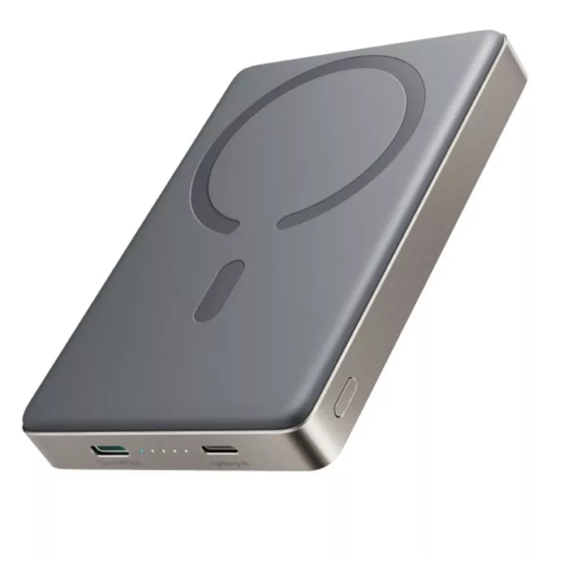 Powerbank Joyroom JR-PBM08 Pro 22.5W 10000mAh ar bezvadu uzlādi 2x USB-C - Titāns