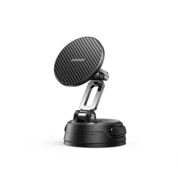 Joyroom JR-ZS51 Magnētiskais auto turētājs ar piesūcekni vējstiklam vai panelim - Melns