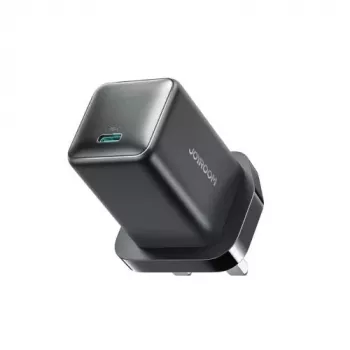 Joyroom JR-TCG18 65W USB-C sienas lādētājs ar UK kontaktdakšu - Melns