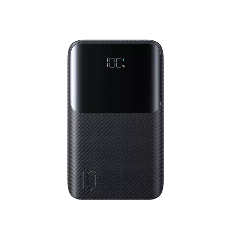 Joyroom JR-QP191 Star Series Mini 10000 mAh 22.5W Power Bank ar digitālo displeju, melns