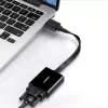 UGREEN HDMI uz VGA adapteris MM103, 25cm, Melns
