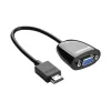 UGREEN HDMI uz VGA pārveidotājs MM105, bez audio, melns