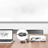 UGREEN HDMI uz VGA pārveidotājs MM105, bez audio, melns