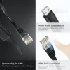 UGREEN CM204 USB to RJ45 Console Cable 1.5m Black