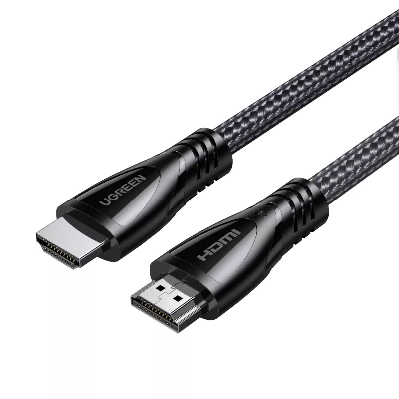 UGREEN HD140 HDMI 2.1 kabelis 8K 60Hz 2m Melns
