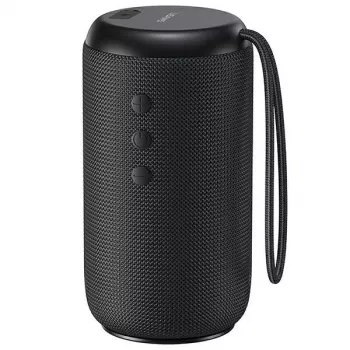 USAMS YC Series Bluetooth 5.0 10W Ūdensizturīgs Bezvadu Skaļrunis ar Siksniņu Melns YC011YX01 (US-YC011)