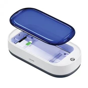 USAMS UV-C Sterilizer with Wireless Charger 15W White ZB151XDH01 (US-ZB151)