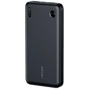 USAMS Powerbank PB83 10000mAh PD 2xUSB-A USB-C melns