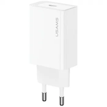 USAMS Charger T69 30W USB-C White