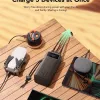 VEGER Powerbank Tank Boost PD QC3.0 5A 130W 56000 mAh Black W5001C