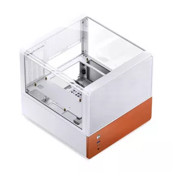JONSBO V12 Mini-ITX datora korpuss, alumīnijs, melns