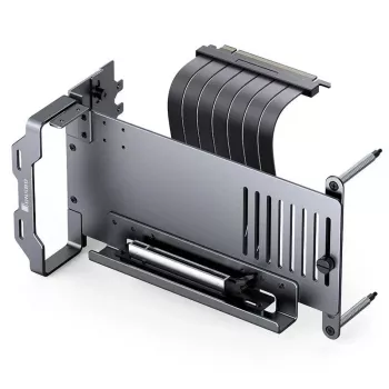 Jonsbo A50 Vertikālais GPU stiprinājuma komplekts, PCIe 5.0 pacēlājkabelis 175mm, pelēks (A50 GRAY)