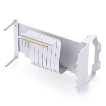 Jonsbo A50 Vertikālais GPU stiprinājuma komplekts, PCIe 5.0 pacēlāja kabelis 175mm - Balts