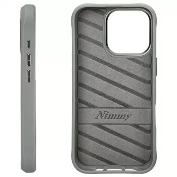 Nimmy aizsargmaciņš Apple iPhone 16 Pro 6.3 inch pelēks Glasses Cool Cat