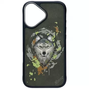 Nimmy Wilk MagSafe Case for iPhone 16 Dark Gray