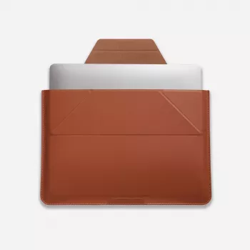 Moft Sleeve 14 Laptop Sleeve ar integrētu statīvu - Brūns
