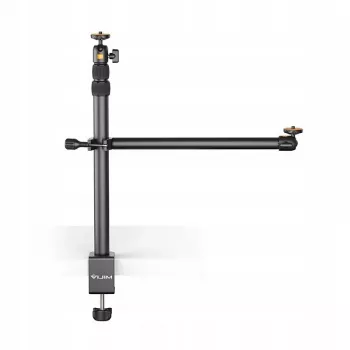 Ulanzi Vijim LS02 Desktop Mounting Arm Stand with 2 Ball Heads 360° Rotation for Vlogging Streaming Photography