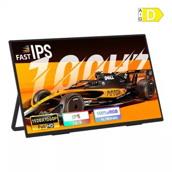 ZEUSLAP Z23 LITE 23.8 inch portatīvais monitors - Full HD IPS 100Hz USB-C