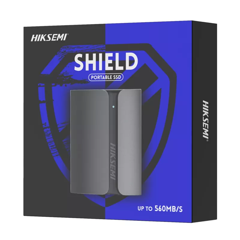 HIKSEMI T300S ārējais SSD 1TB USB 3.2 Type-C Melns 560/500 MB/s