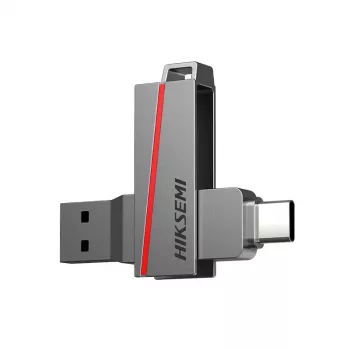 HIKSEMI CLE USB 32 GB E307C Dual USB 3.2 USB Type-C Grey