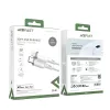 ACEFAST MFI USB-C to Lightning kabelis 1,2m, 30W, 3A, melns (C2-01)