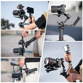Ulanzi CO19 Sānu rokturis DJI RS 2 / RSC 2 / RS 3 / RS 3 Pro / RS 3 Mini / RS 4 / RS 4 Pro