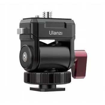 ULANZI Quick CO01 3D 360° Monitora Stiprinājums ar 1/4 inch Skrūvi, Melns