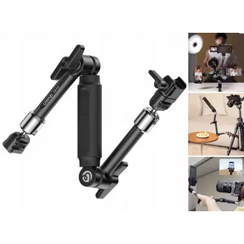 Ulanzi TA10 Magic Arm 3-Section 43cm 4.5kg Aluminum Alloy Black