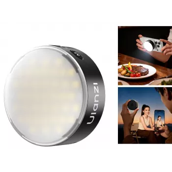 Ulanzi MFL01 Magnētiskā LED zibspuldze viedtālrunim 10W Bluetooth Magsafe