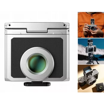ULANZI Waist-Level Viewfinder for 28mm 35mm 50mm Retro Silver VF01
